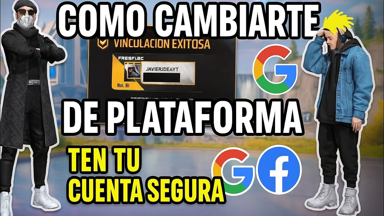 Cambia tu Cuenta de Free Fire de Facebook a Google o otra plataforma ¡Paso a Paso!