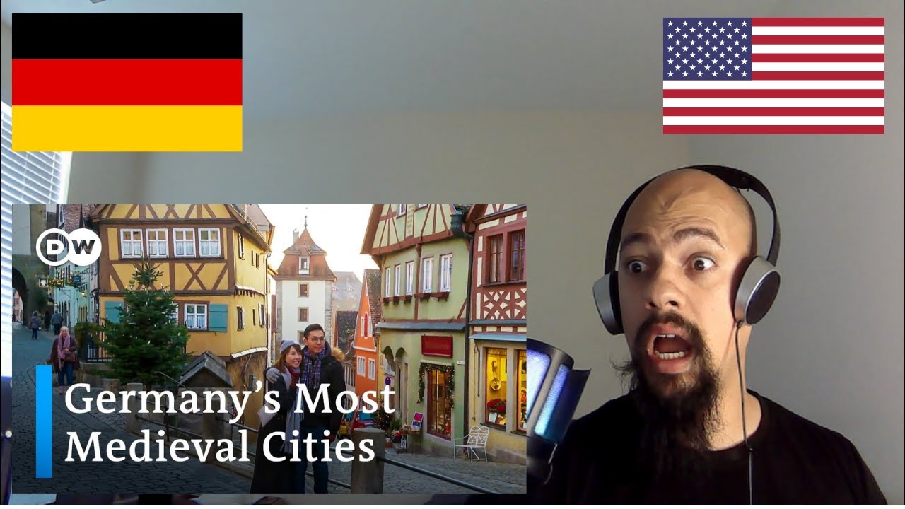 American Reacts To Half-timbered Houses and Narrow Alleyways: The Middle Ages in Germany