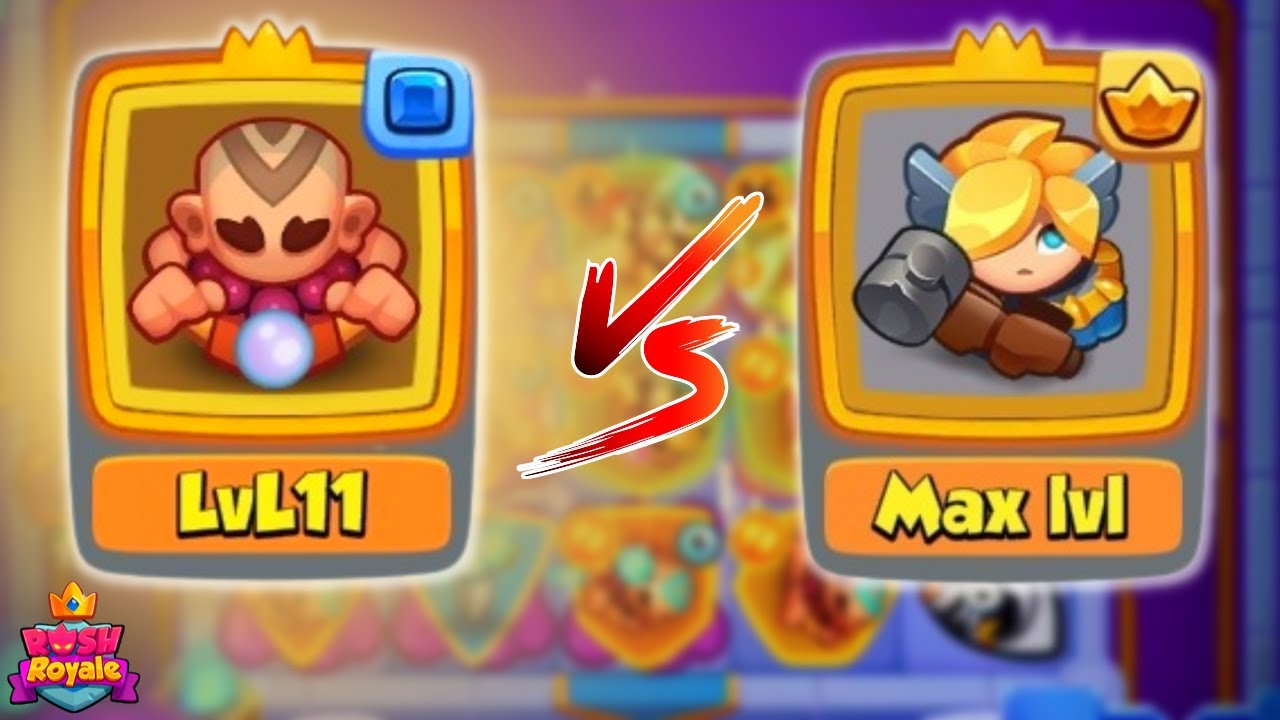 LEVEL 11 MONK vs MAX INQUISITOR - Rush Royale