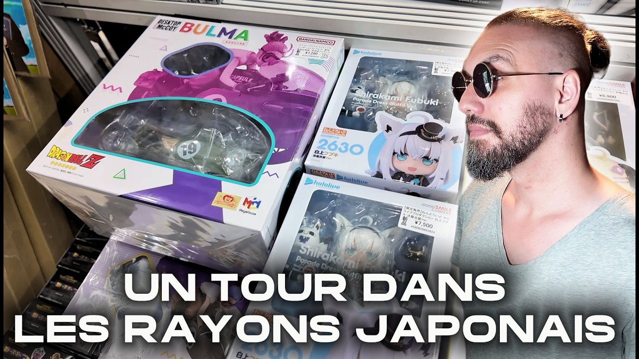 Je TRAINE à AKIHABARA ! - VLOG Boutique Figurine GAMING au JAPON