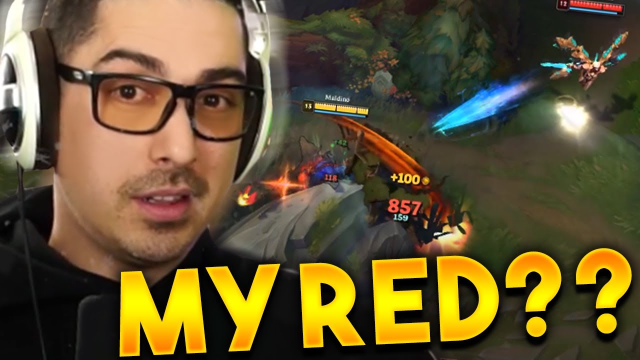 YOU THOUGHT YOU COULD TAKE MY RED???  @trick