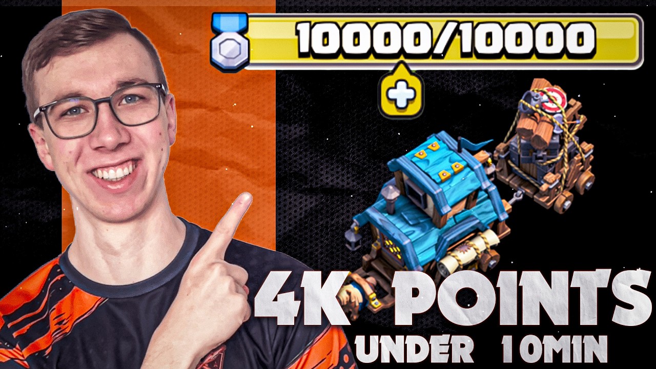 Finish Clan Games In Under 10 Minutes (4,000 points)