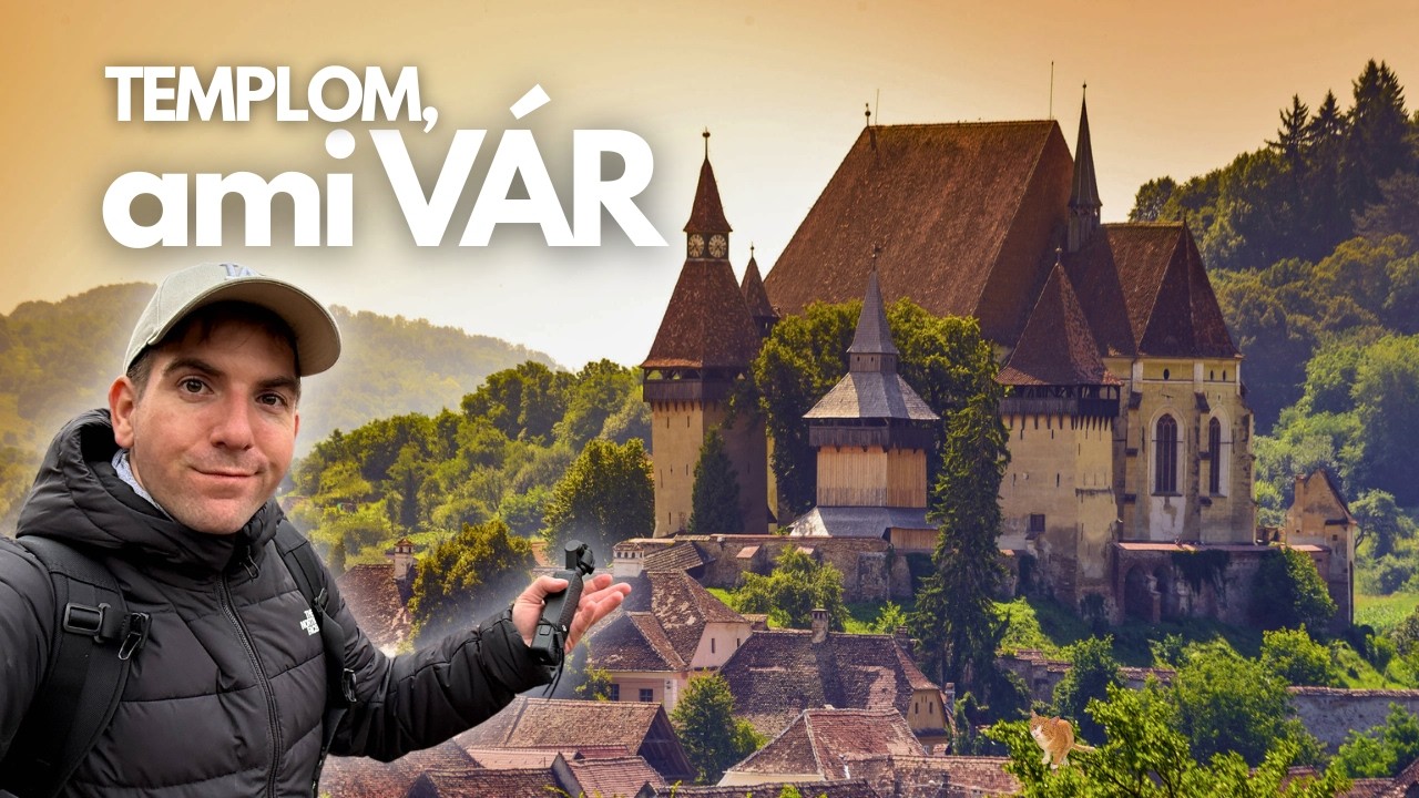 Erdélyi ERŐDTEMPLOMOK nyomában 🏰 - Szászhermány és Prázsmár