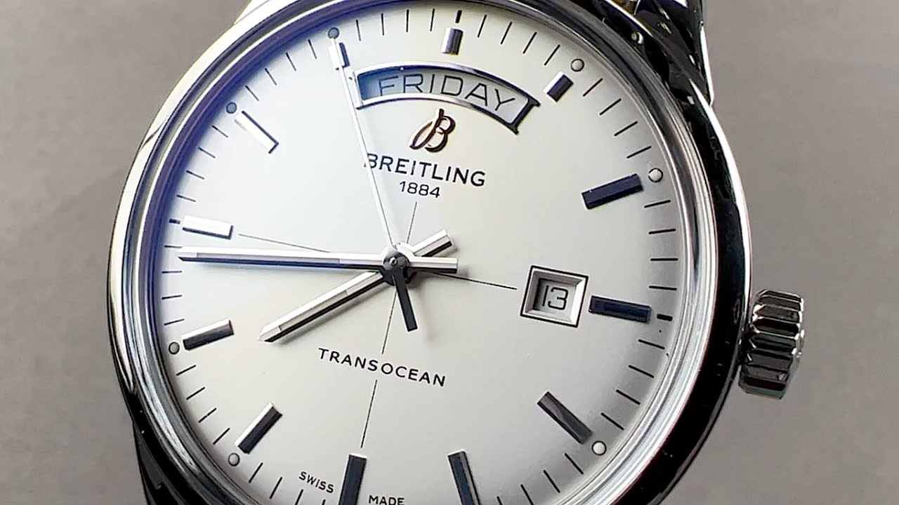 Breitling Transocean Day & Date A4531012/G751 Breitling Watch Review