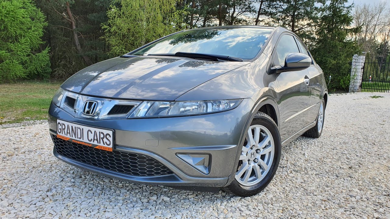 Honda Civic VIII UFO LIFT 2009 1.4 iVTEC 100KM Prezentacja Samochodu