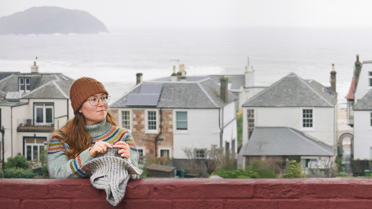 how knitting gets me through the scottish winter