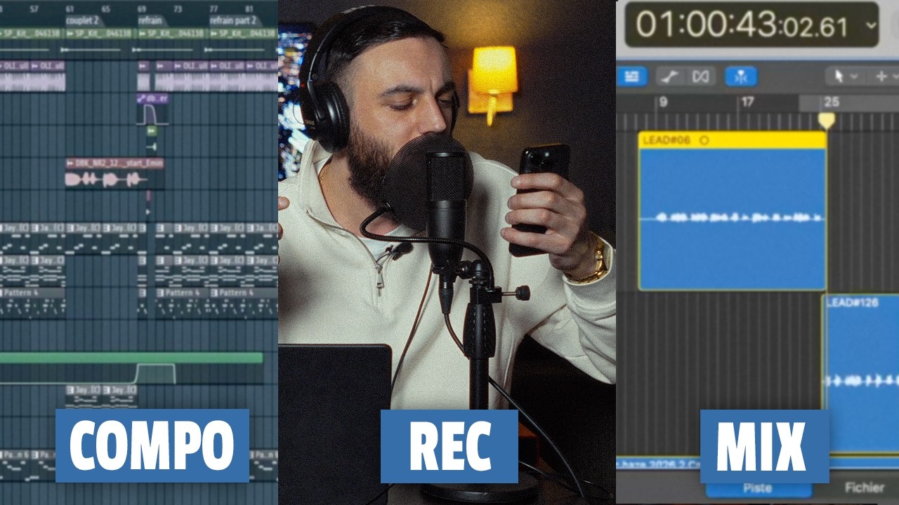COMMENT FAIRE UN SON DE A à Z SUR FL STUDIO (Compo, enregistrement, mix voix) TUTO COMPLET 2026