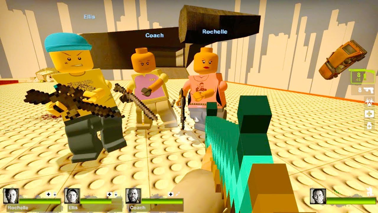 Left 4 Dead 2 - Lego Custom Campaign Gameplay Walkthrough