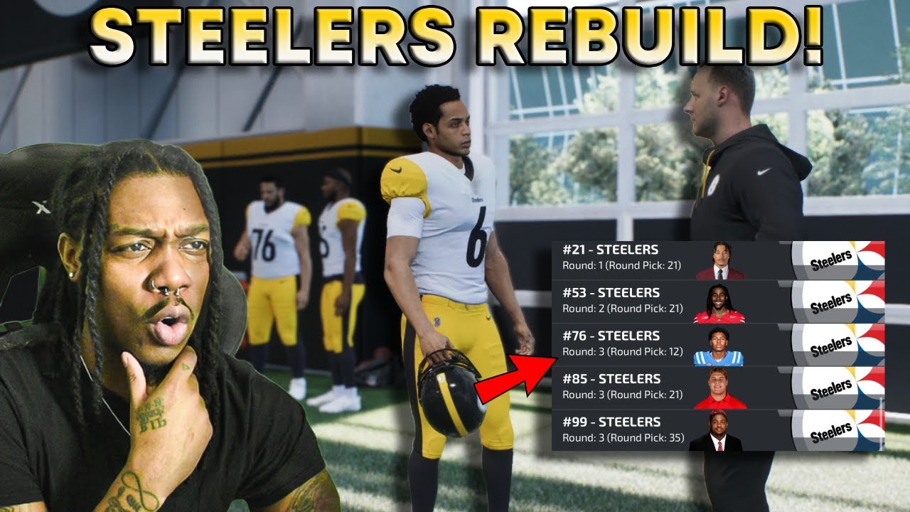 Кто наш квотербек?! Перестройка «Стилерс»! Франшиза на 32 пользователя — Madden 26