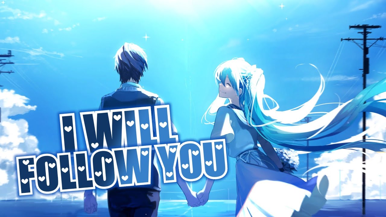 Nightcore ↬ Follow you || Lyrics