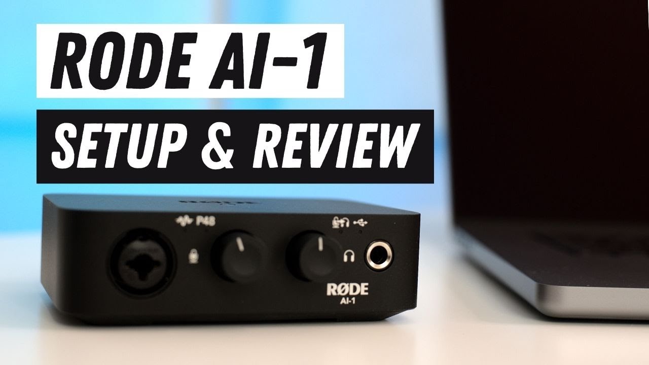 USB-аудиоинтерфейс Rode AI-1 (настройка + обзор)