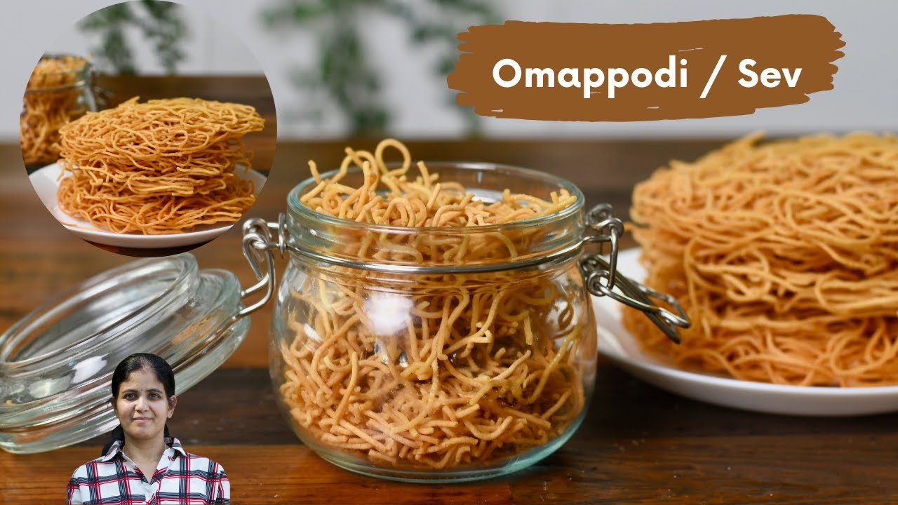 Crispy Omappodi Recipe