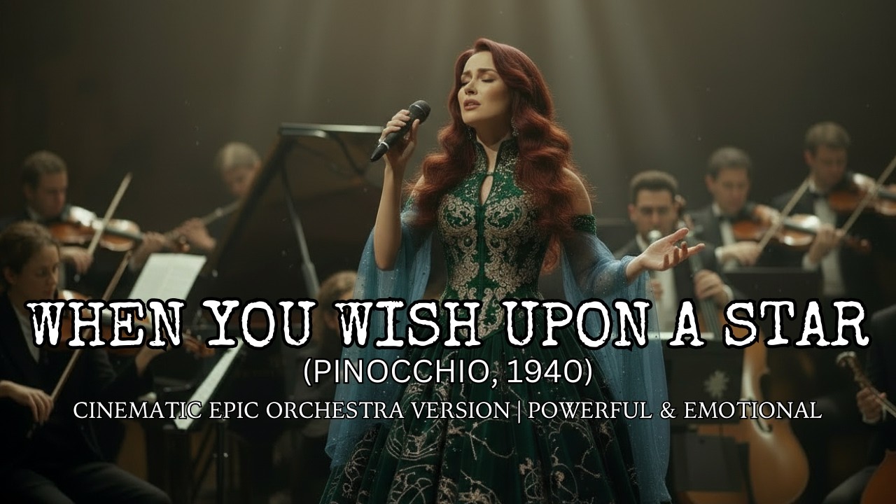 When You Wish Upon a Star (Pinocchio, 1940) Cinematic Epic Orchestra Version | Powerful & Emotional