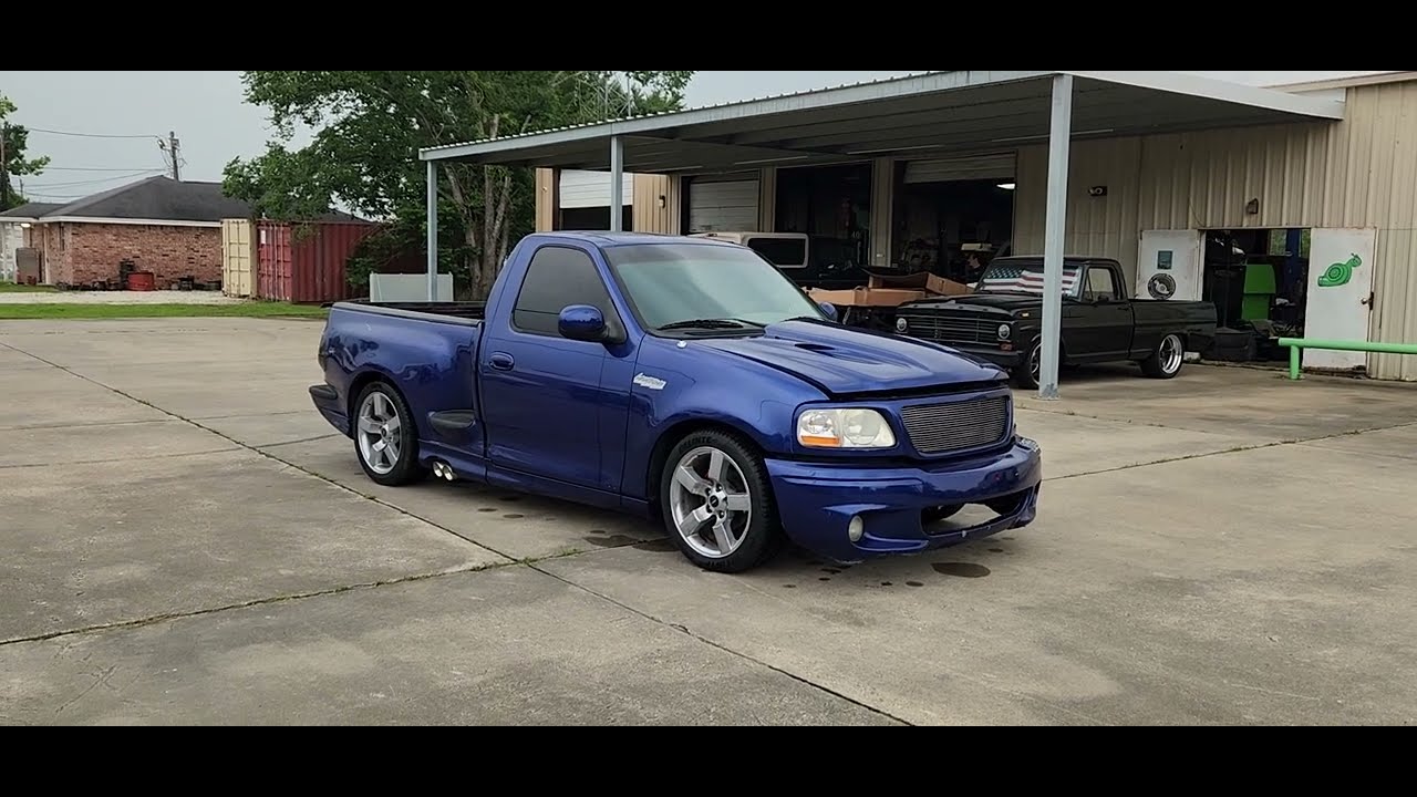 2002 Lightning with a Gen 3 10r80 coyote swap.