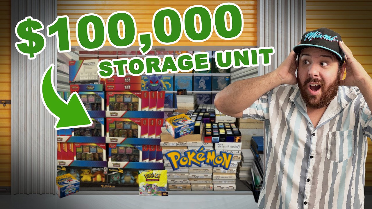 Я нашёл хранилище для карточек Pokémon за 100 000 долларов!