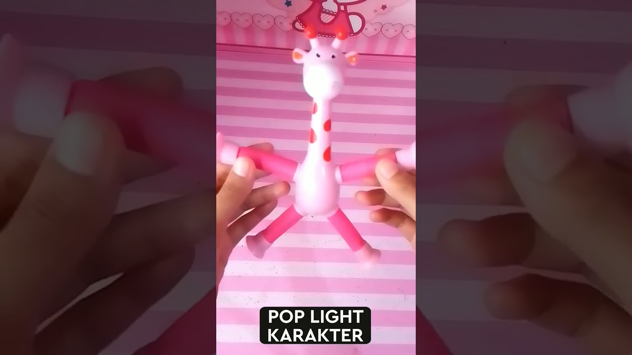 Viral Pop Light Karakter Hewan #shorts #shortsanak #poplight #mainanviral #tiktok #viral #toys