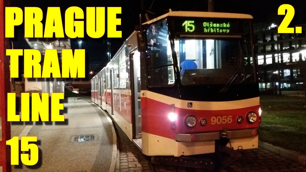 Tram line 15 * PRAGUE (Czech Republic) * part 2