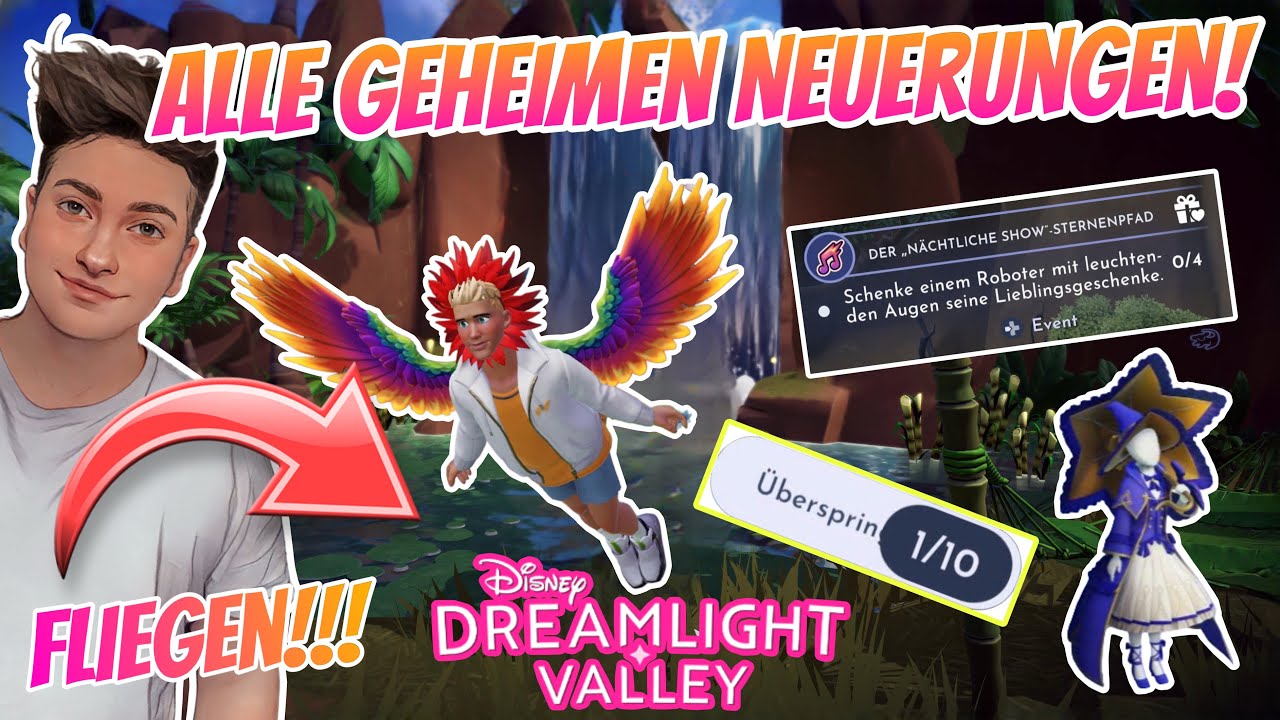 So geht FLIEGEN & nächstes UPDATE am 4. DEZEMBER!!! 😍 Alle UPDATE NEUERUNGEN |   Dreamlight Valley