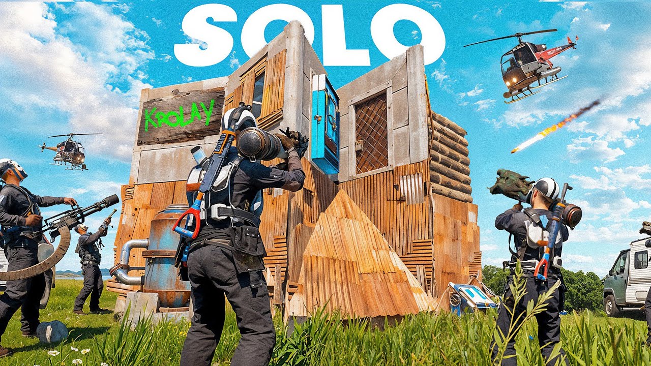 ABANDONNER ? NAN, GO LES DÉTRUIRE ! | RUST SOLO FR​