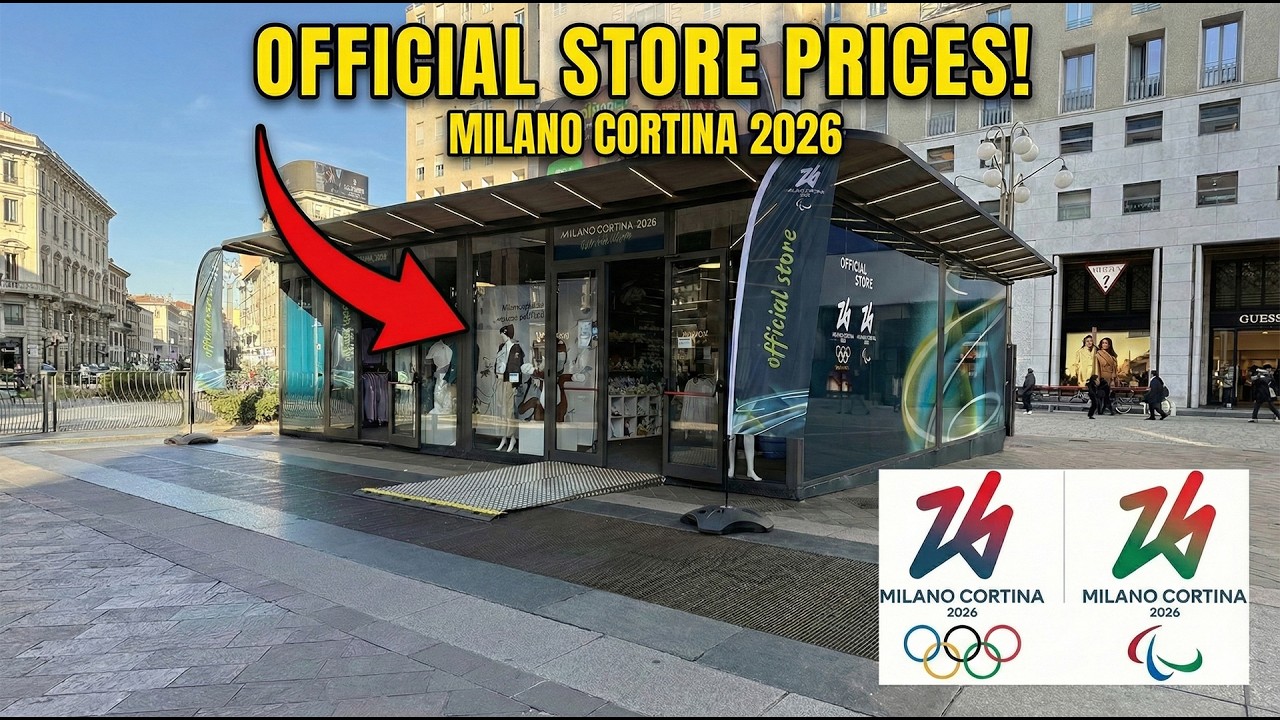 Milano Cortina 2026 Official Store with Prices Milano San Babila