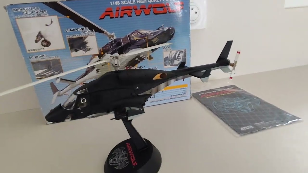 Airwolf 1/48 Diecast Model SGM-08