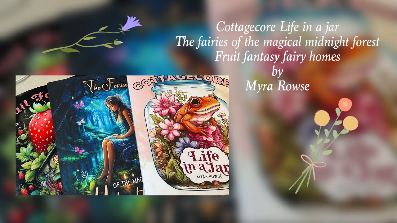 🆕😍New coloring books by Myra Rowse - flip through ✨🤩