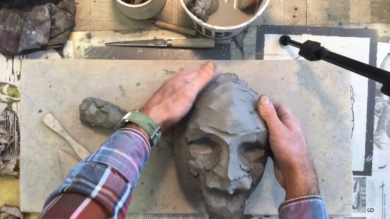 Sculpt: Time Lapse Clay Head