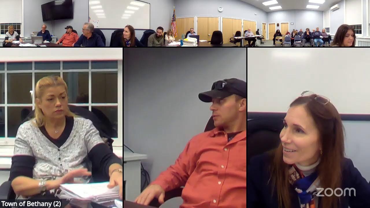 12/03/2025 Planning & Zoning Commission | Bethany, CT