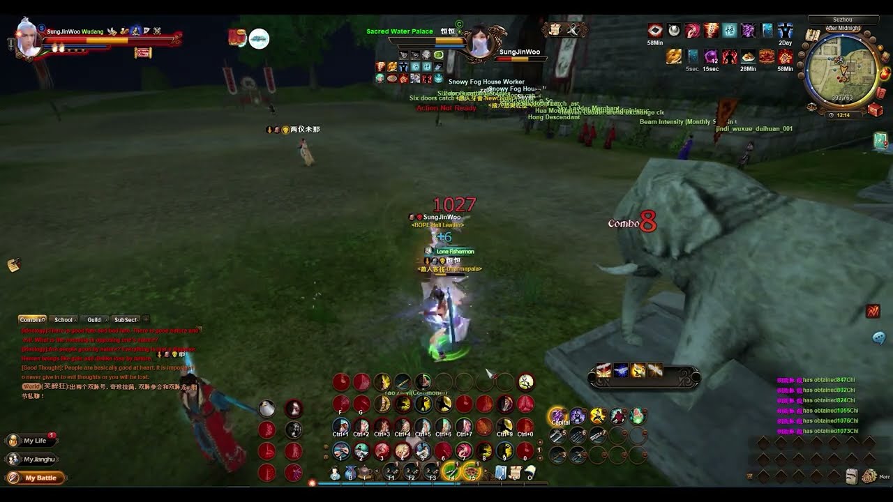 [CACK]Age of Wushu Private: I'am back my babies