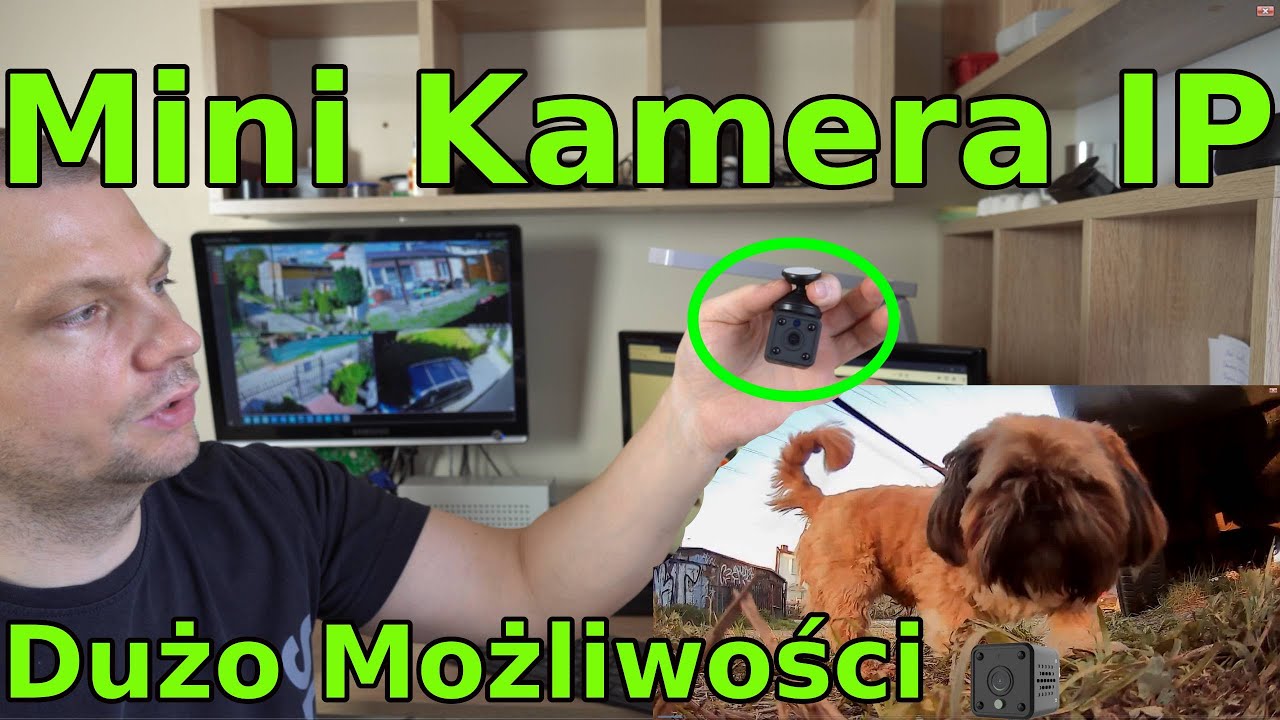 Mini Kamera IP WiFi na baterię Duże możliwości