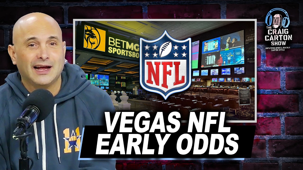 EARLY OVER UNDERS: No NFL Team Projected Over 10.5 Wins! | The Craig Carton Show