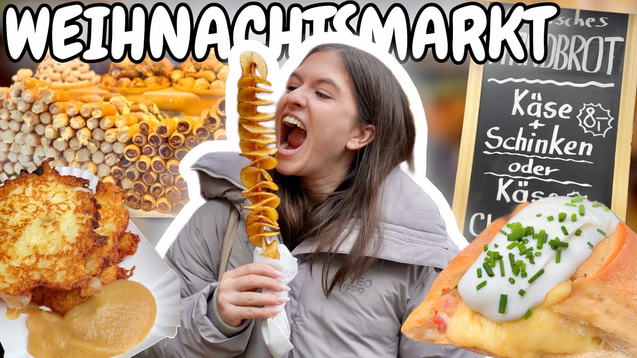 ALLES AUF DEM K&Ouml;LNER WEIHNACHTSMARKT ESSEN !!🎄✨