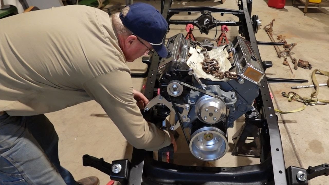Paint & Rebuild! 1940 Chevy Pickup Chassis Assembly