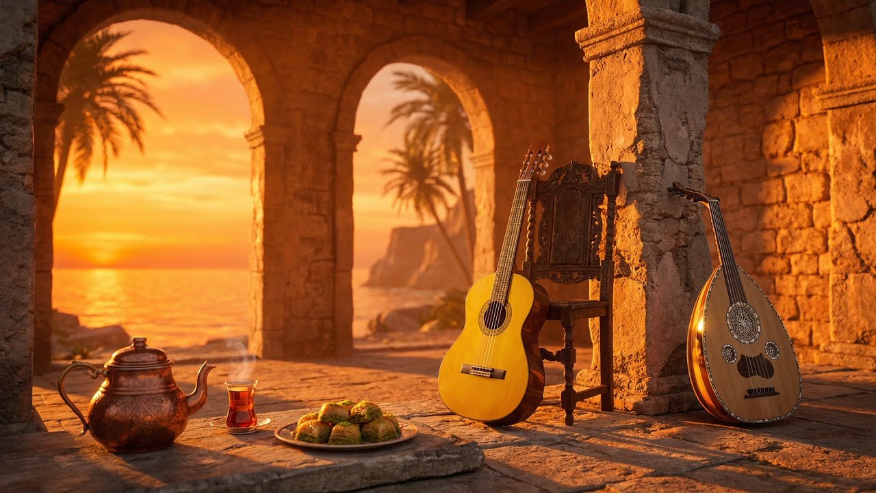 Close Your Eyes – Spanish Guitar & Arabic Oud Flamenco Rumba Chill Instrumental