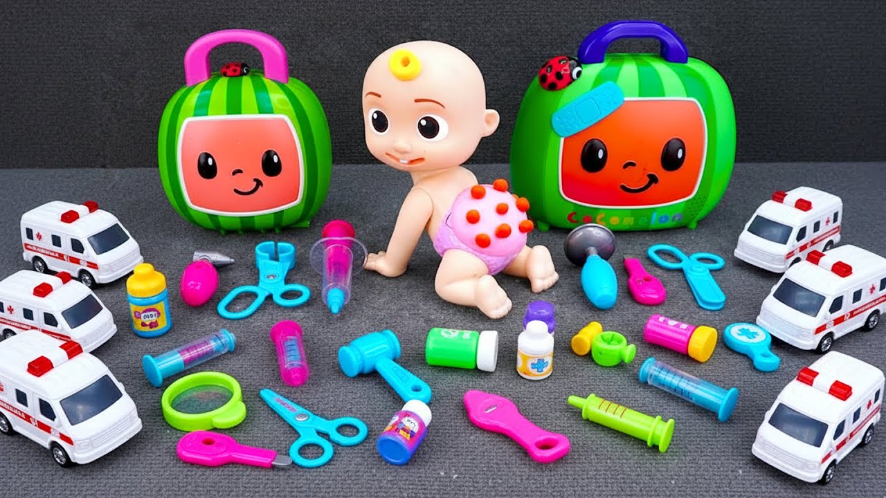 15 Minutes Satisfying Unboxing Doctor Toys & Ambulance Playset | Review Toys