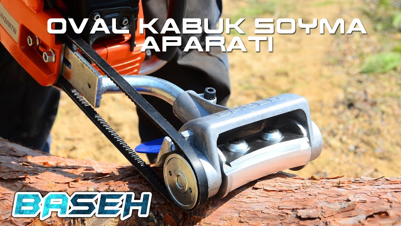 BASEH Oval Kabuk Soyma Aparatı - BASEH Curved Log Debarker Attachment