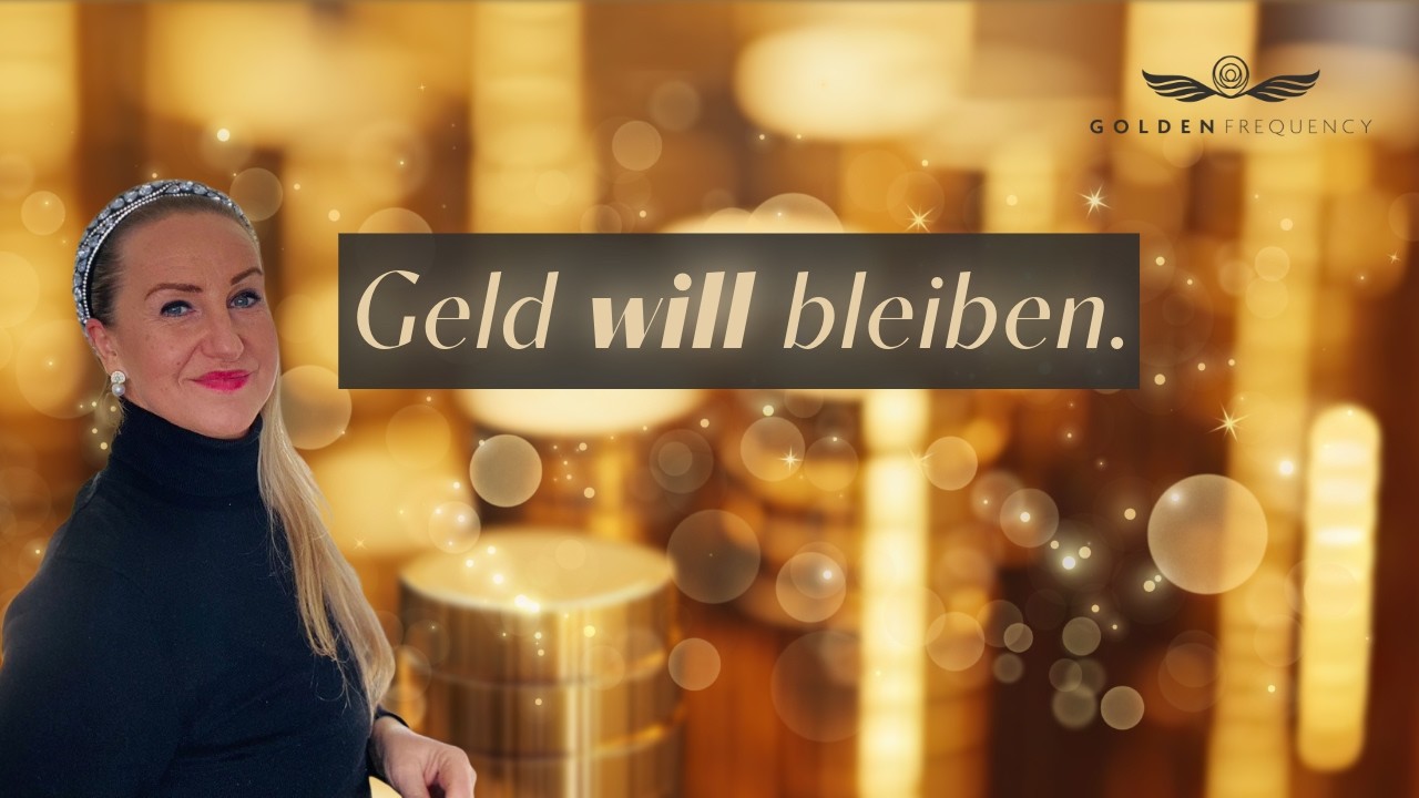 Geld will bei dir bleiben – nicht weg.