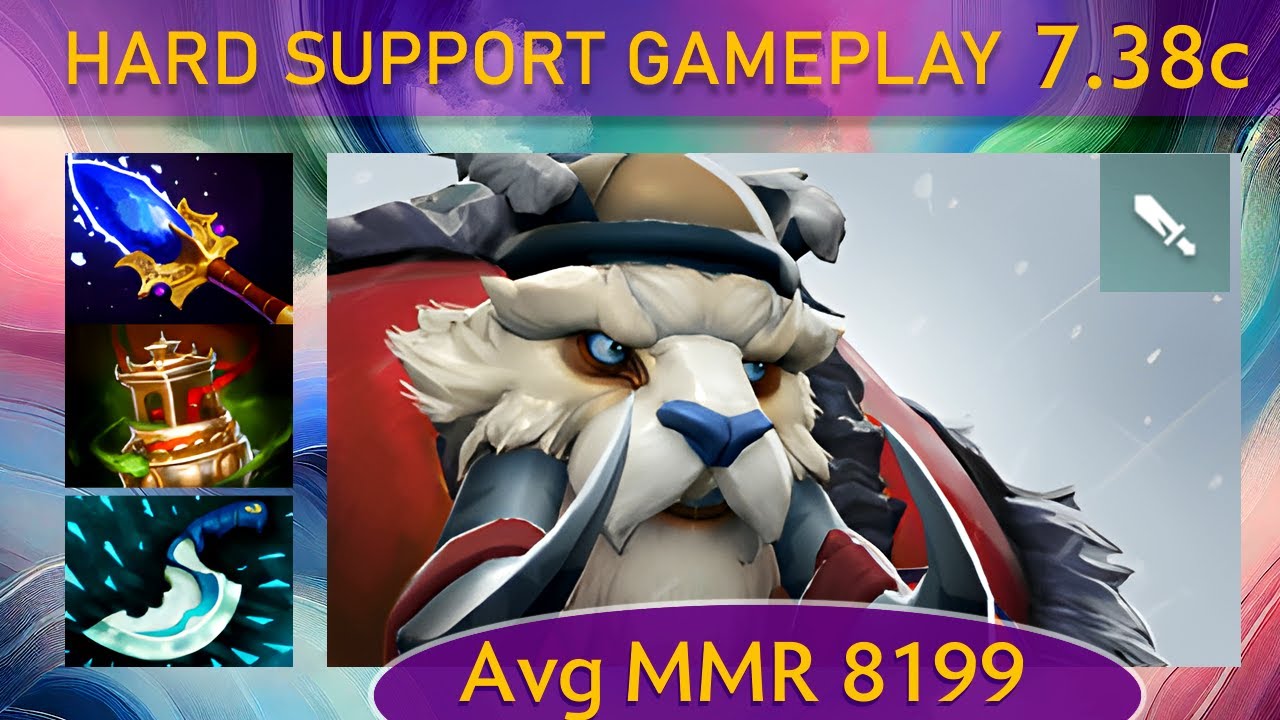 ✨ 7.38c Tusk |K+A-D - 25 KP - 80%| Hard Support Gameplay - Dota 2 High MMR