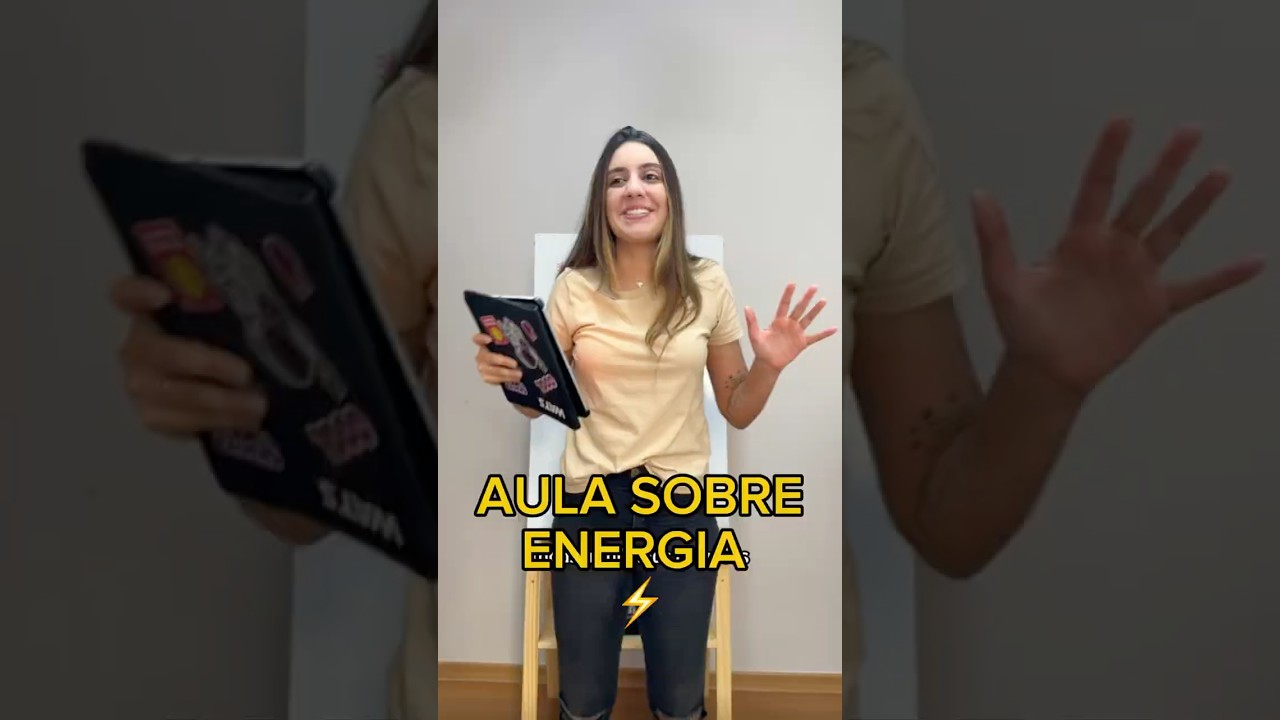 Voc&ecirc; sabe o que &eacute; EFICI&Ecirc;NCIA ENERG&Eacute;TICA?⚡️#professora #escola #ciencia #shorts #escola