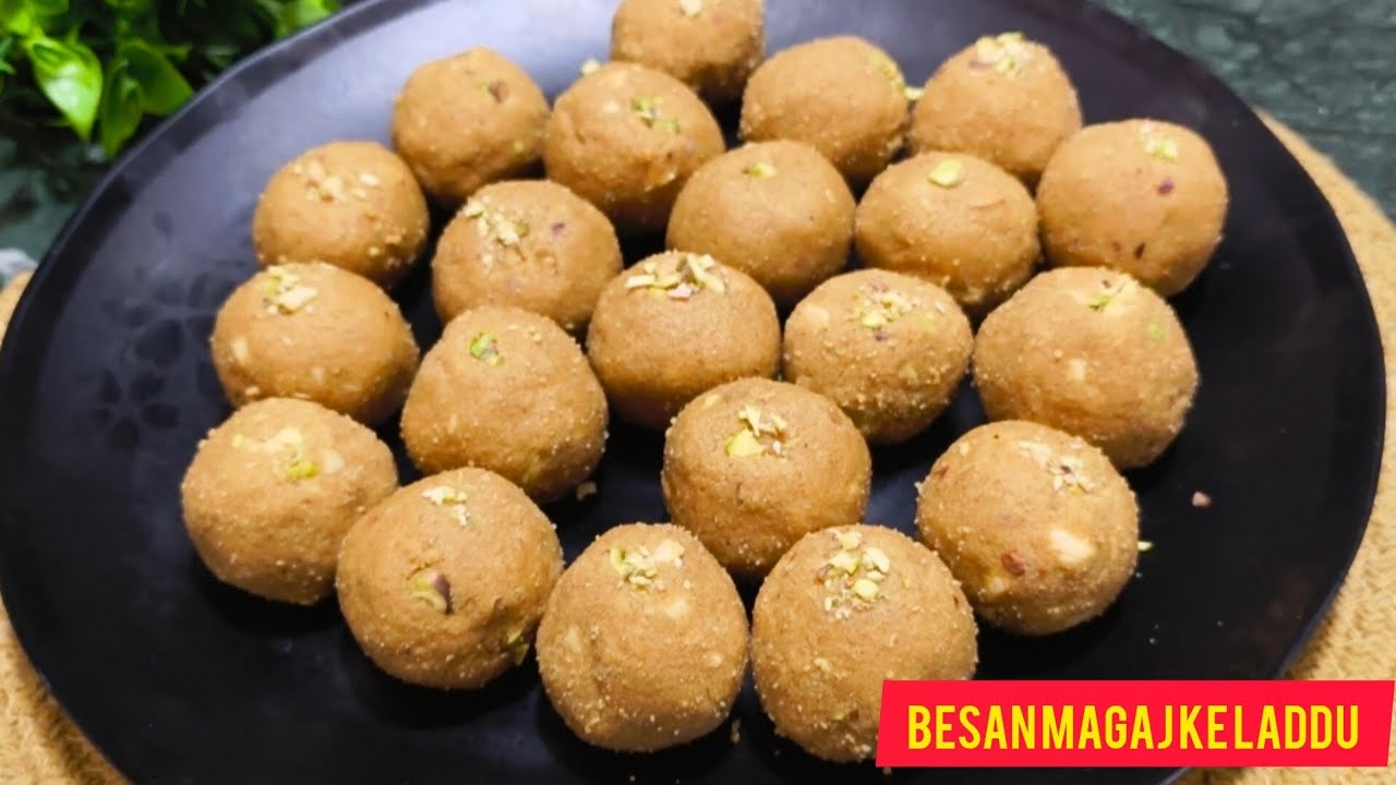 Besan Magaj ke Laddoo Banane Ka Sahi Tarika | Perfect Crumbly Texture😍