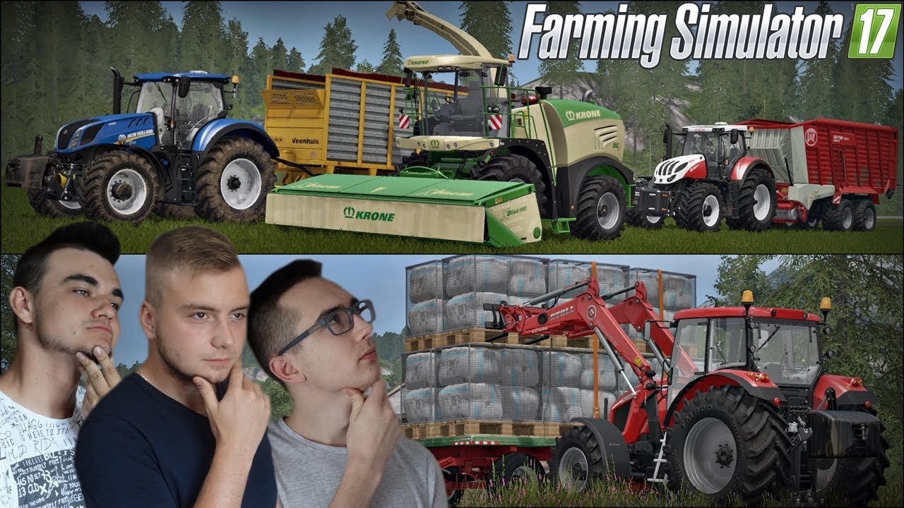 Koszenie trawy sieczkarnią, Nowy ciągnik ☆ FS 17 MP 