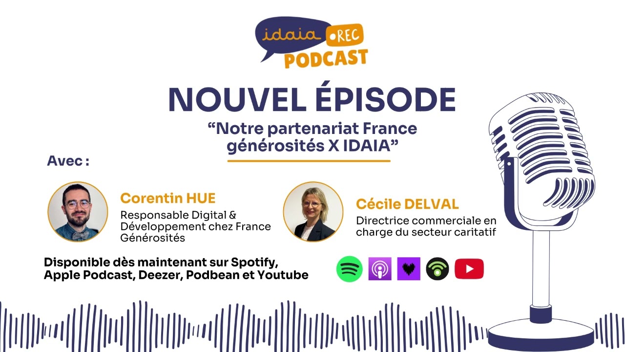 Notre partenariat France générosités X IDAIA