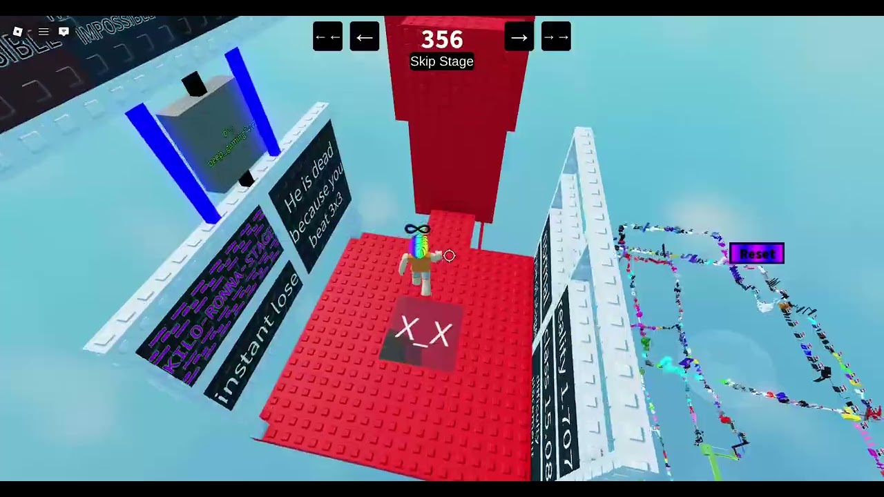 The Largest EJT Obby   Stage 342-375