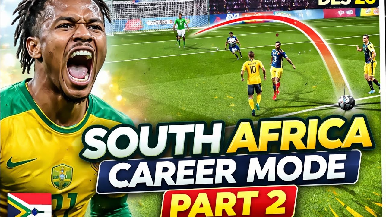 DLS 26 | South Africa Career Mode 🔥 Can We Win This? | Part 2