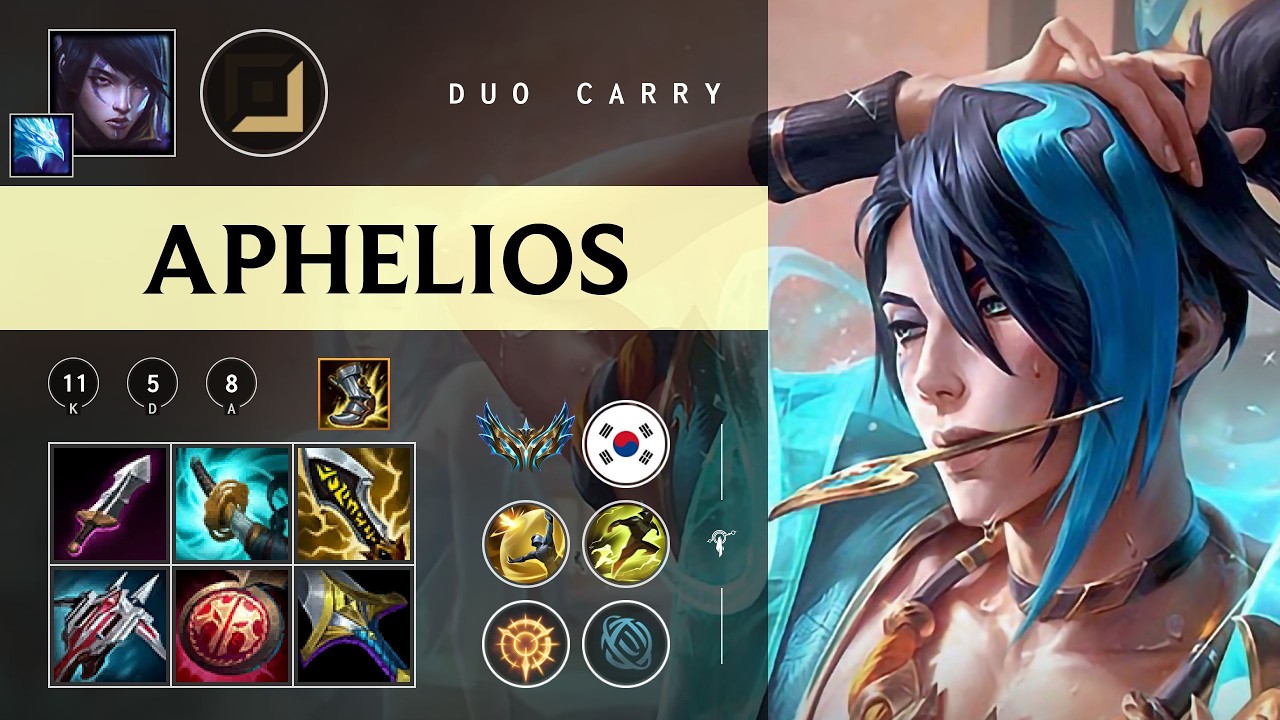Aphelios ADC vs Miss Fortune - KR Challenger Patch 26.03