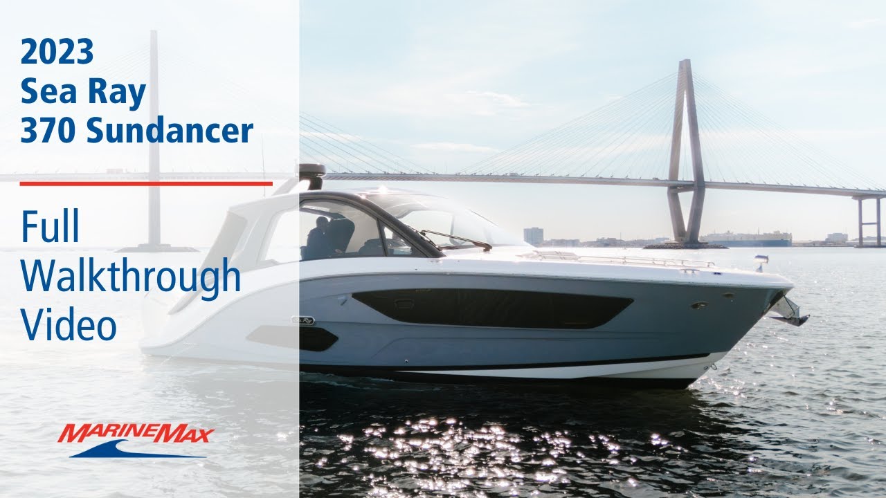 Sea Ray 370 Sundancer I Marine Max Charleston 2023 года выпуска