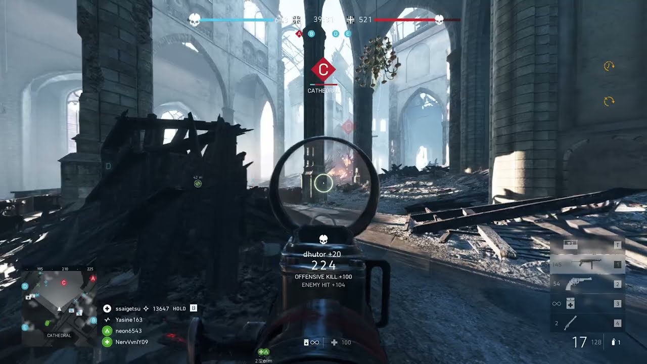target switching in bfv