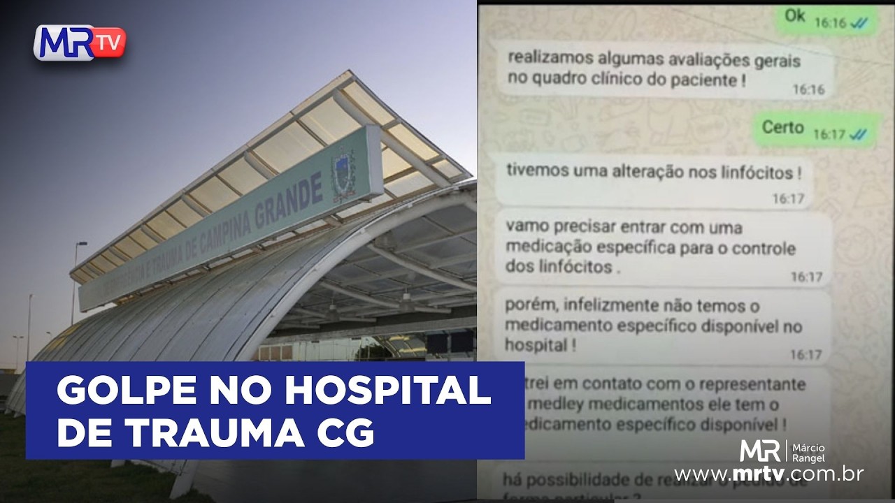 BANDIDO NÃO TEM BOLA DE CRISTAL: Golpe em familiares de pacientes no Hospital de Trauma CG