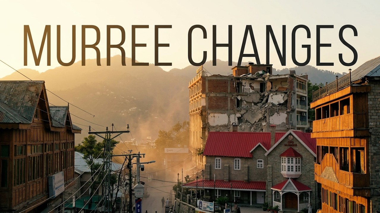 Murree Mall Road Walk Tour 4K | Hotel Demolition Update | Latest Murree Changes 🇵🇰