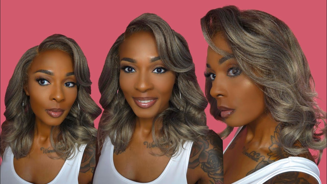 The Color On This $26 Wig Is So Pretty! Outre Every Wear HD Lace Front Wig - EVERY 47